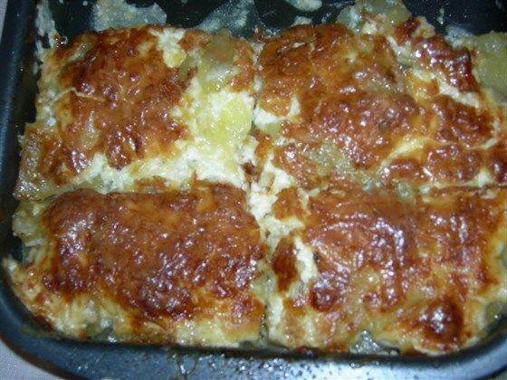 запеканка картофельная с мясом фото