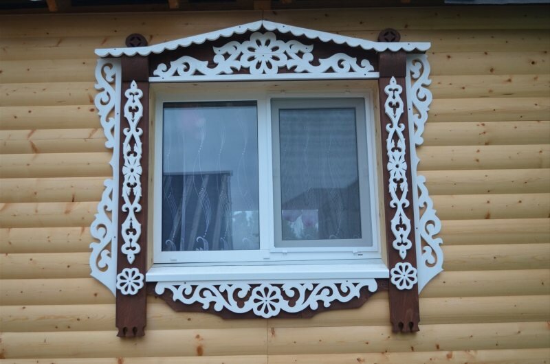 резные наличники на окна фото