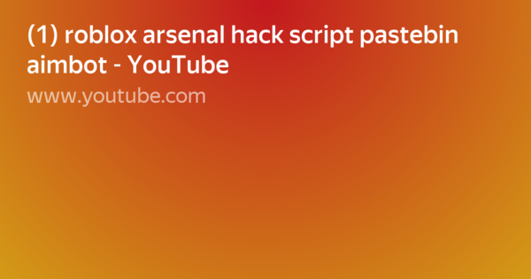 Yandex Kolleksiyalardagi Vyacheslav Volkov Foydalanuvchining 1 - pastebin roblox scripts hack