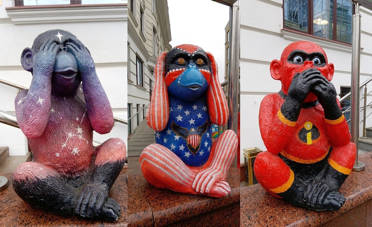 норвегия тролли статуи фото
