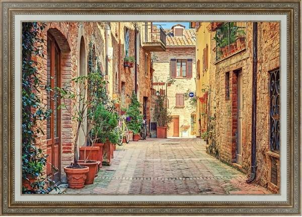 италия улочки тоскана фото