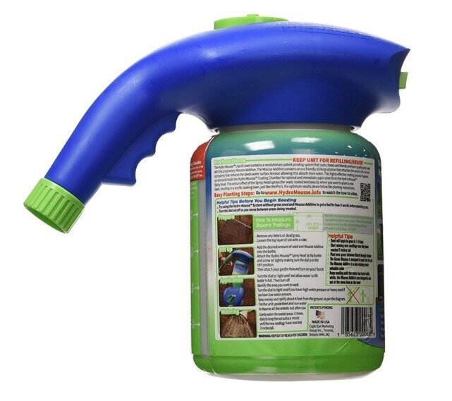 жидкий газон hydro mousse фото