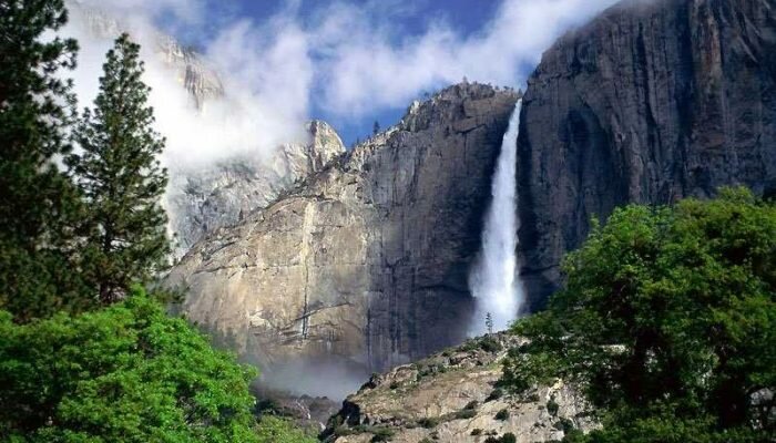 йосемитский водопад фото