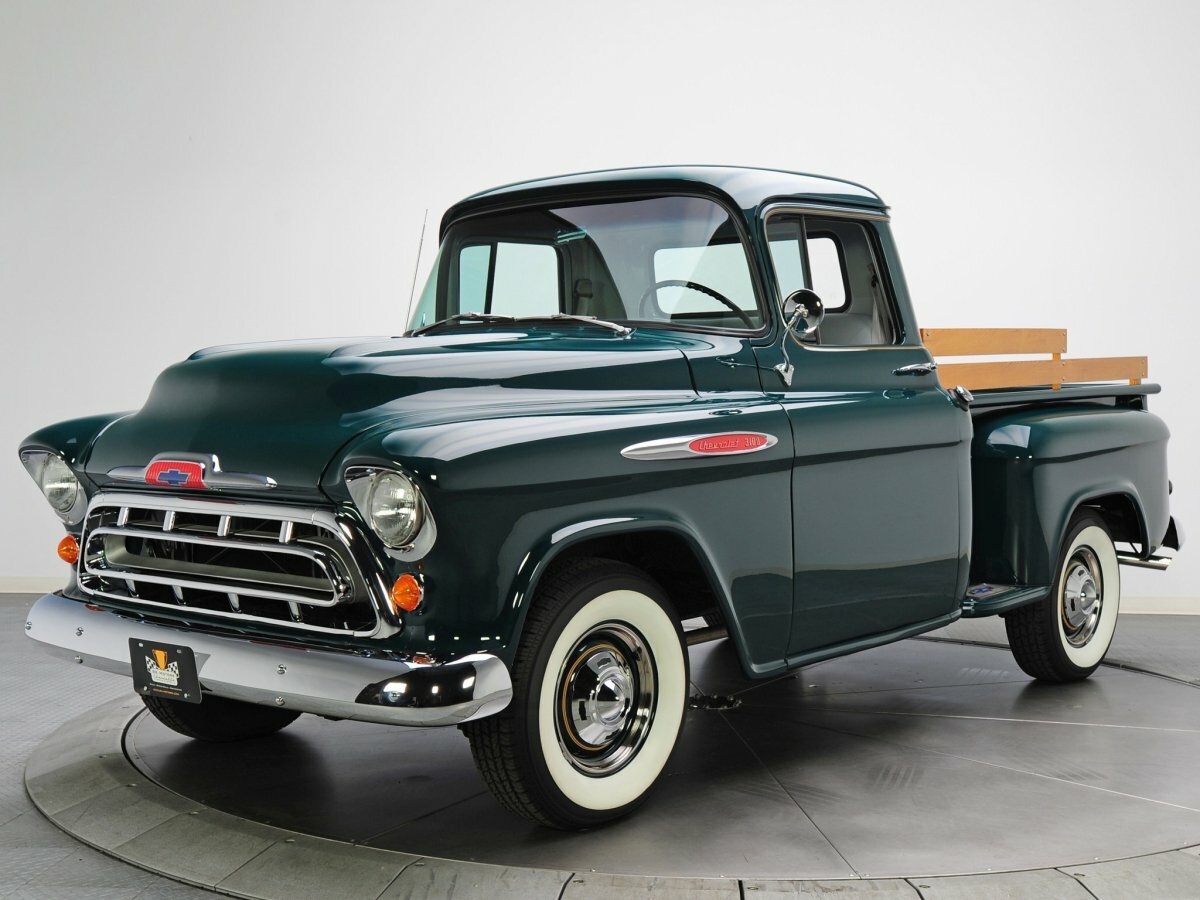 chevrolet pickup 1957 фото
