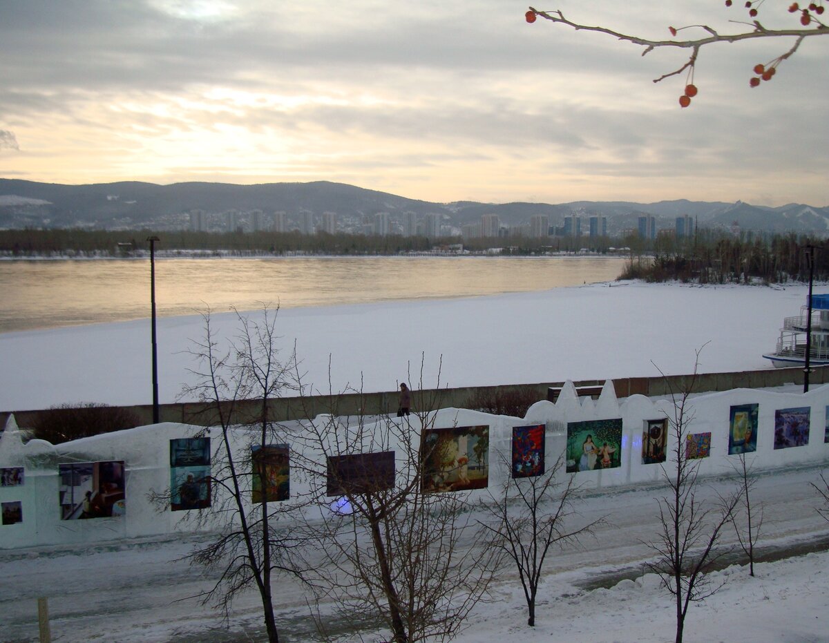 центральная набережная красноярск фото