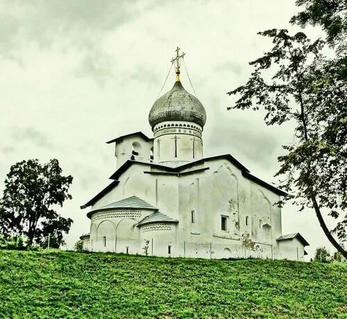 церковь николы со усохи псков фото