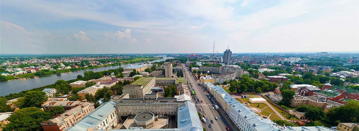 тверь панорама города фото