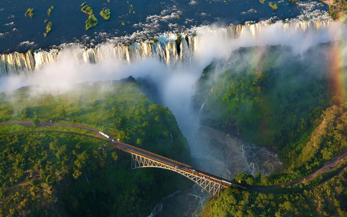 африка водопад виктория фото