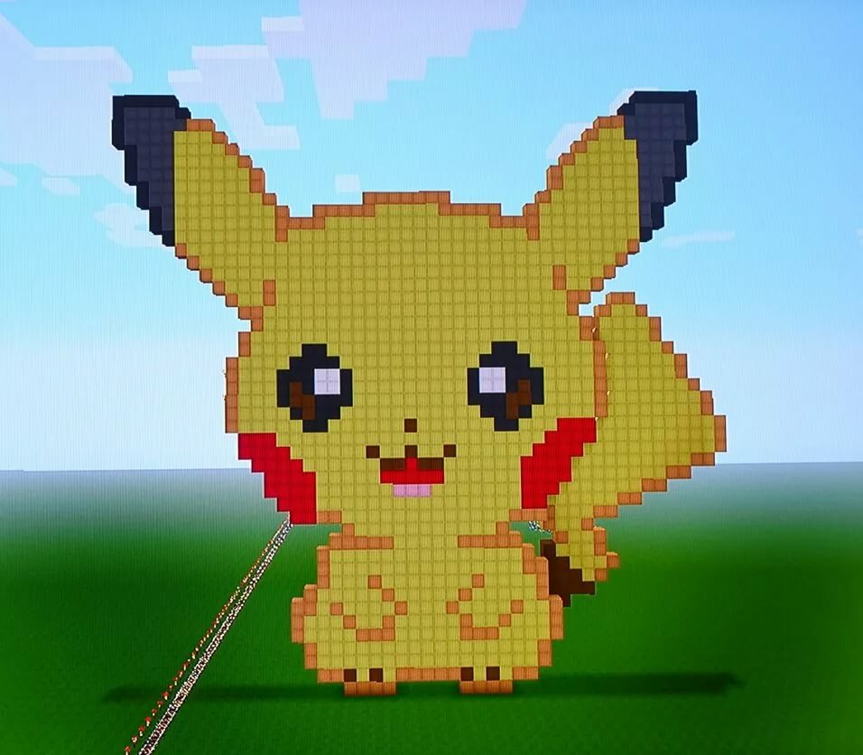 Minecraft pixel art 