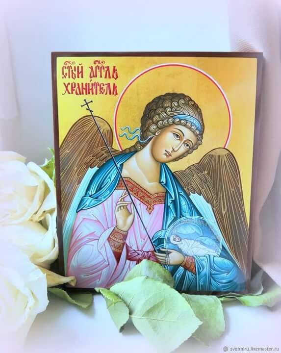 ангел хранитель икона фото