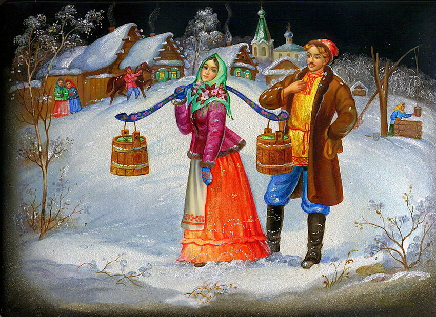 федоскинская миниатюра картинки фото