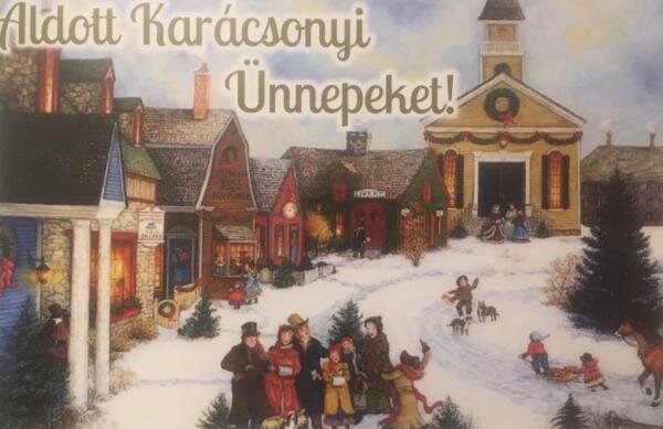 линда нельсон рождественские деревенские фото