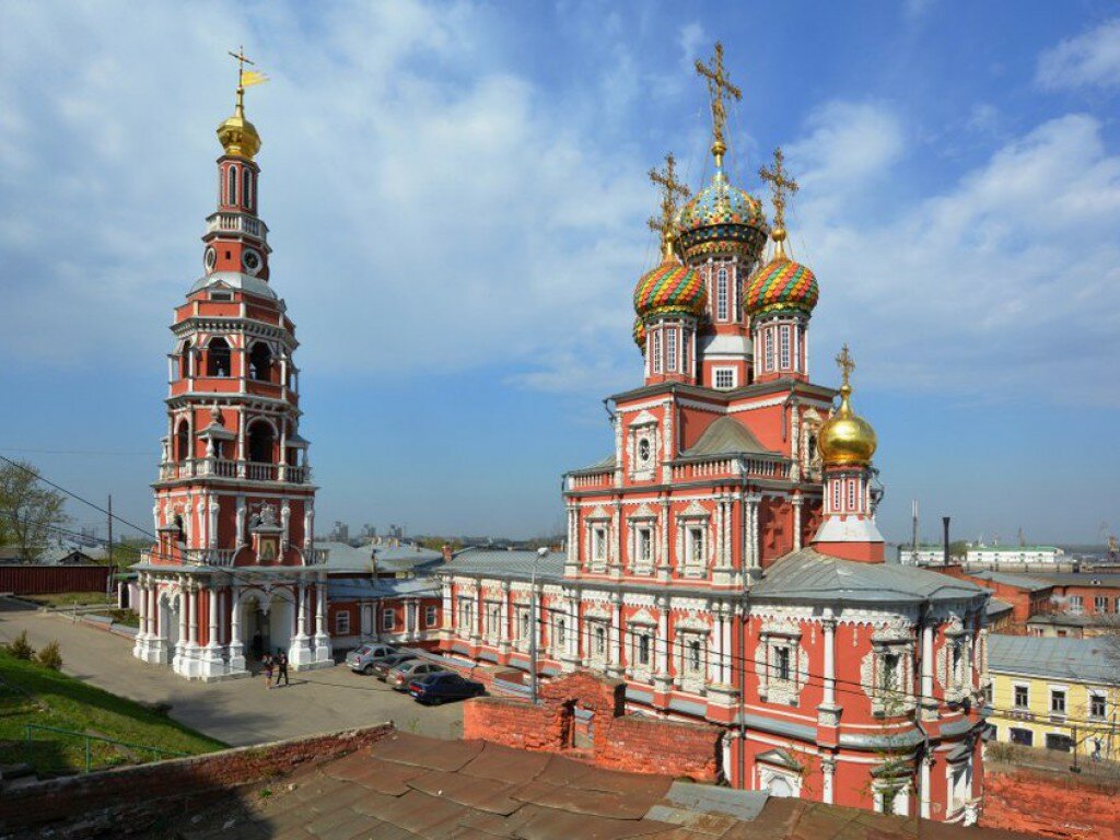 Строгановский храм в нижнем новгороде