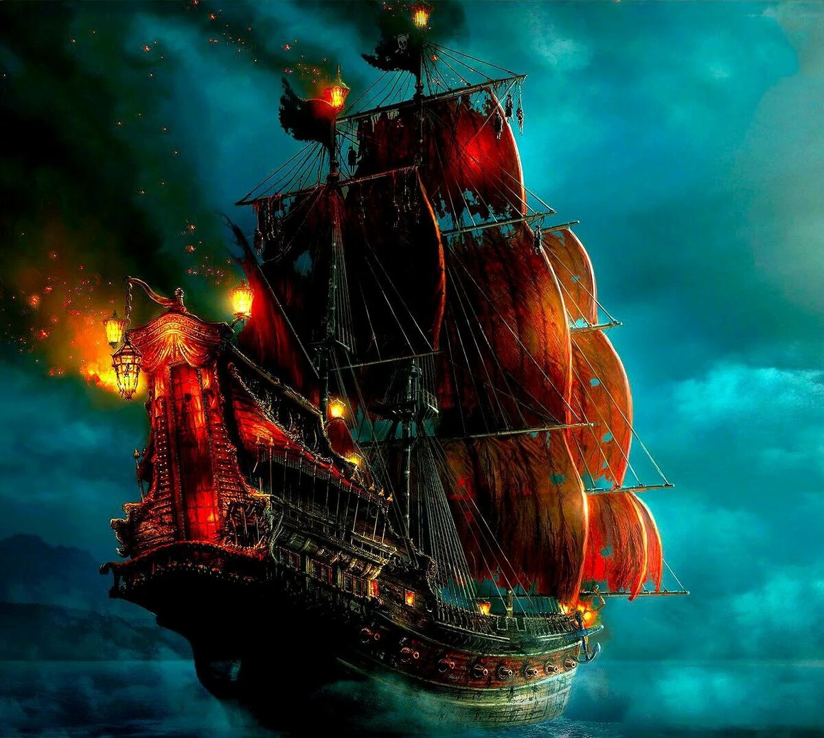 Pirate ship sound effects