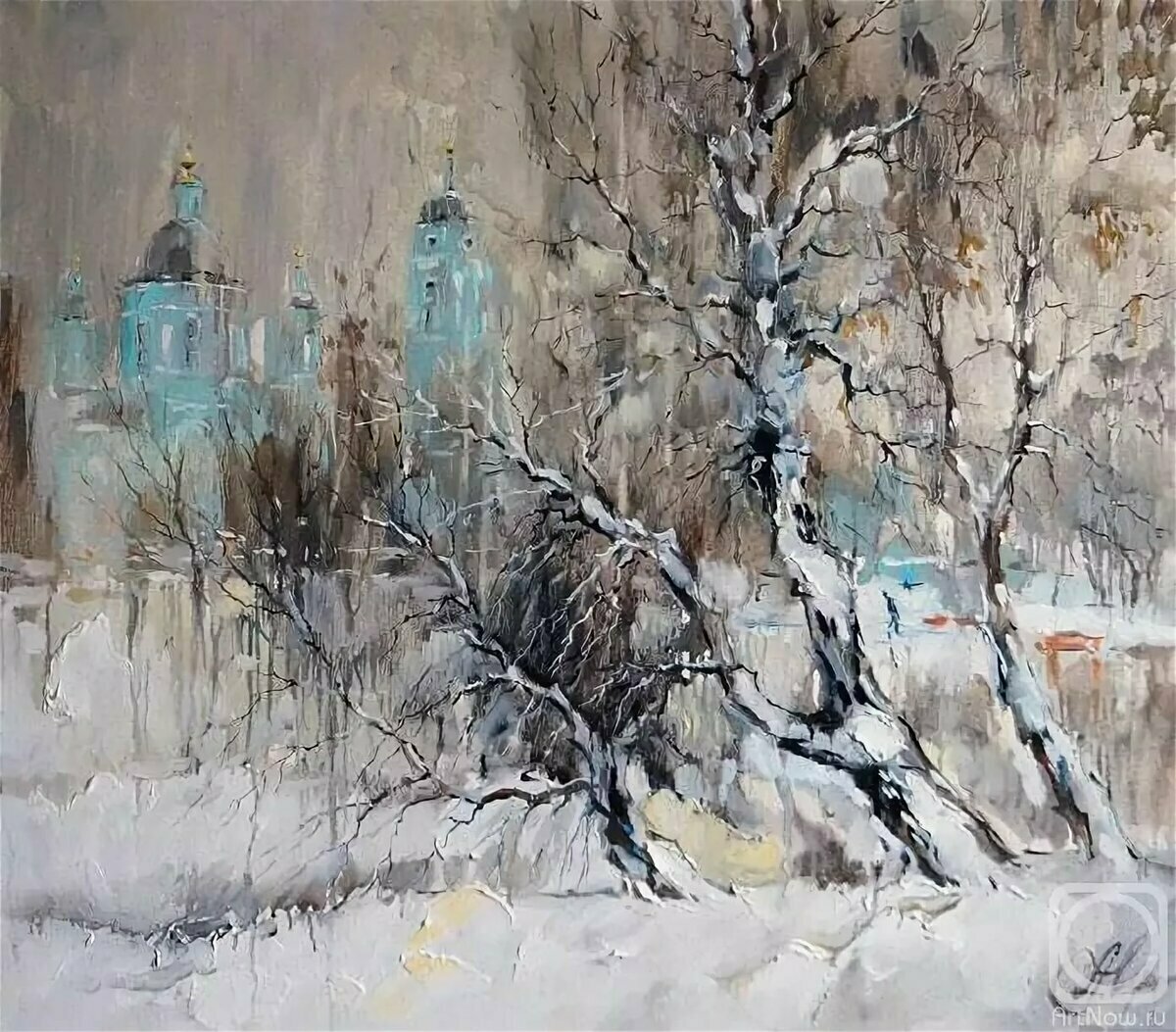 анна чарина художник московские улочки фото