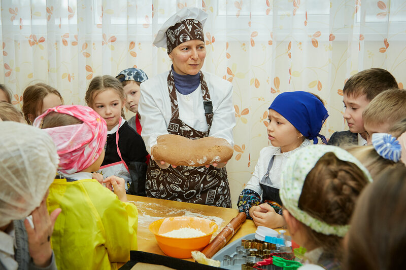 Фото 1. Мастер-класс по выпечке печенья. Декабрь, 2019