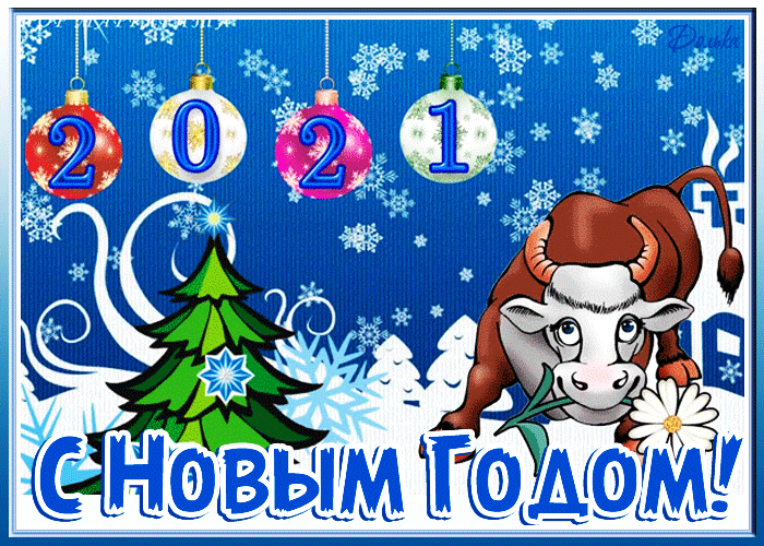 2021 Год быка !