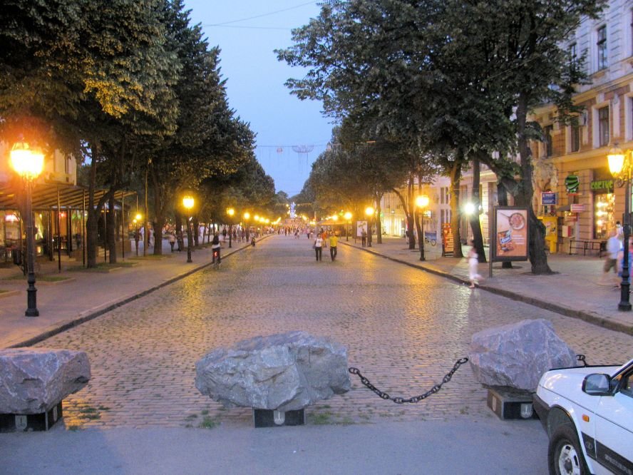 одесса дерибасовская фото