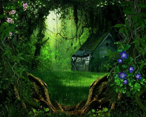 картинки на рабочий стол сказочный лес фото