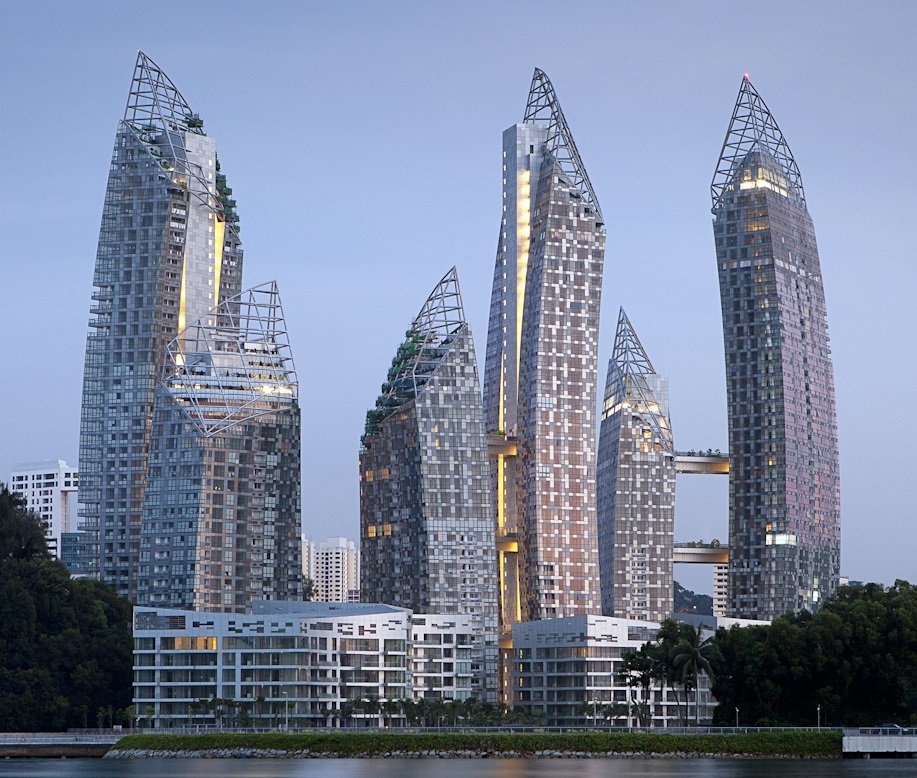 reflections at keppel bay даниэль либескинд фото