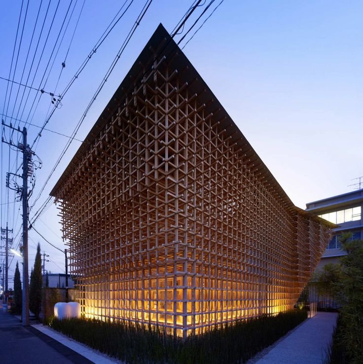музей gc prostho museum, япония (архитектурное бюро kengo kuma & associates) фото