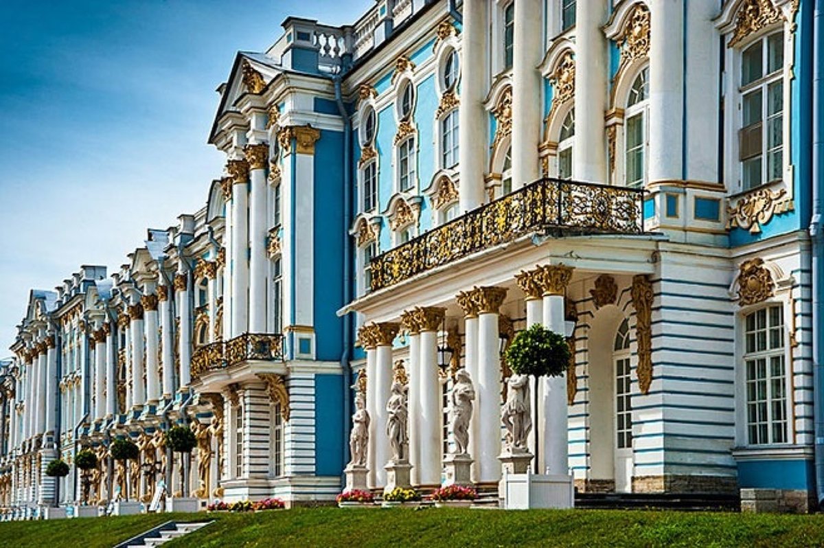 екатерининский дворец в царском селе фото