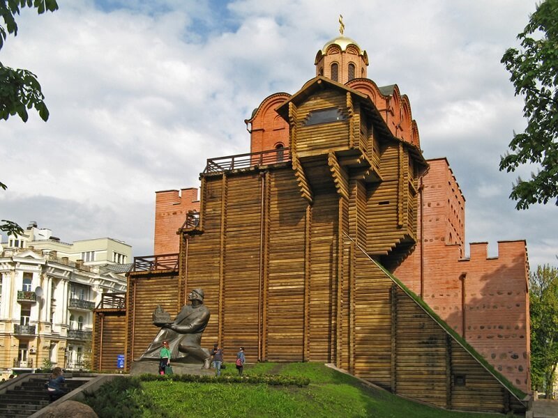 киев золотые ворота фото