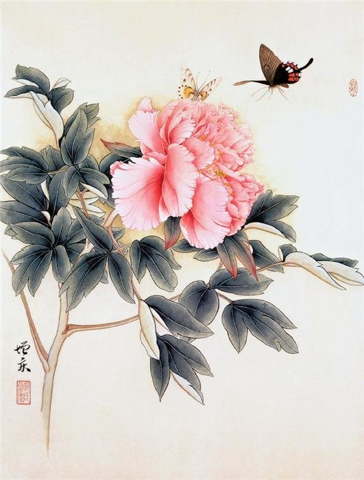 цветы в китайском стиле