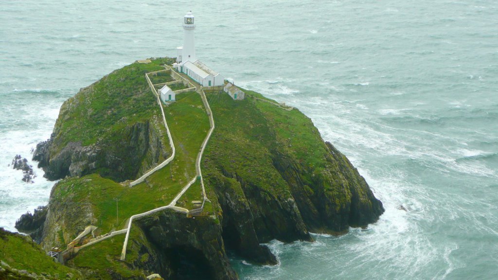 south stack lighthouse фото