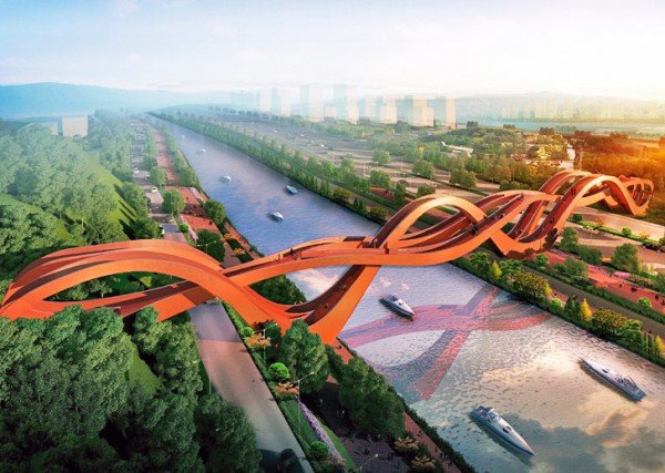 мост «lucky knot». китай фото