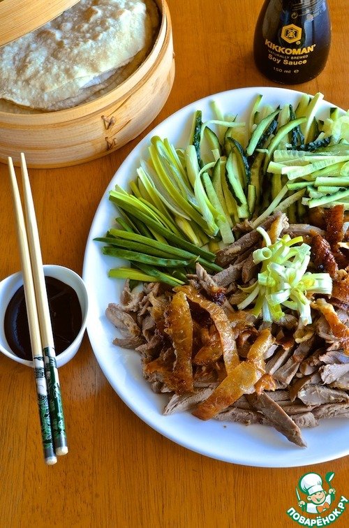 салат с уткой по пекински фото