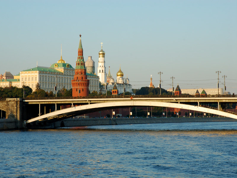 мост над москвой рекой фото
