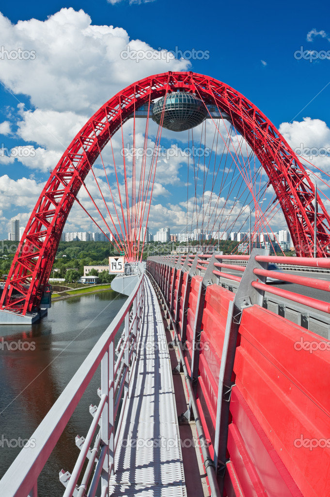 живописный мост в москве фото