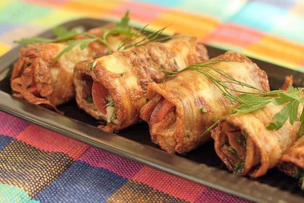 мясные рулетики фото
