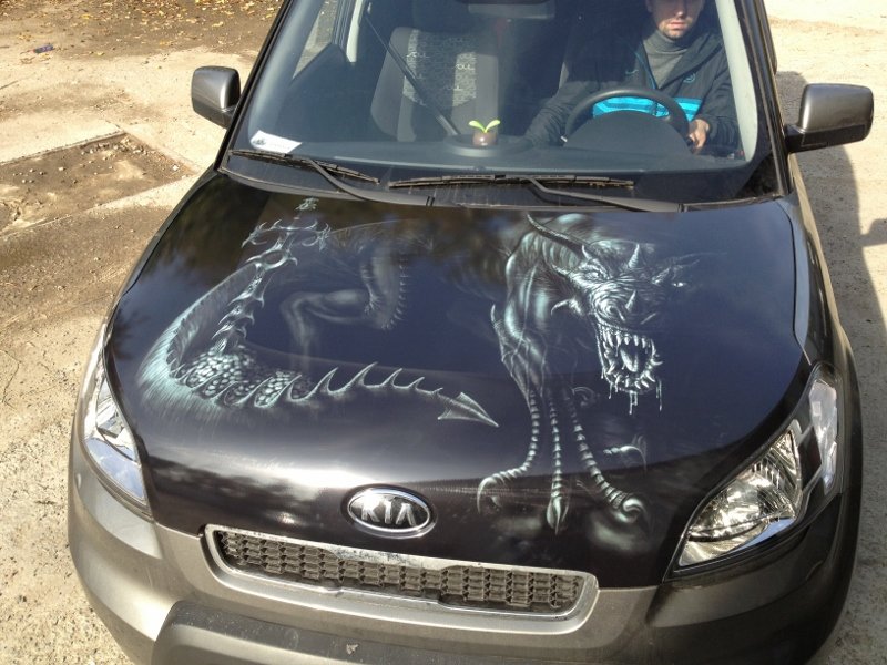 Картинки из винила на машину