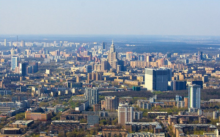 вид москвы с останкинской телебашни фото