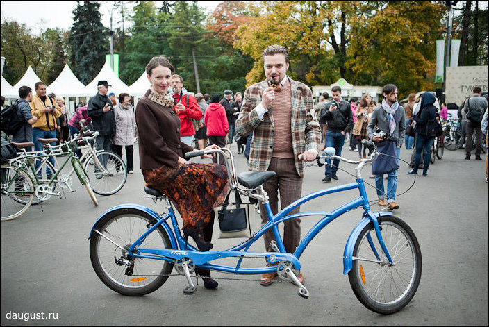 велопробег tweed run москва фото