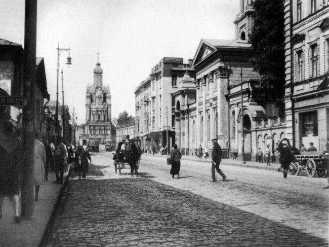 старое фото улиц москвы фото