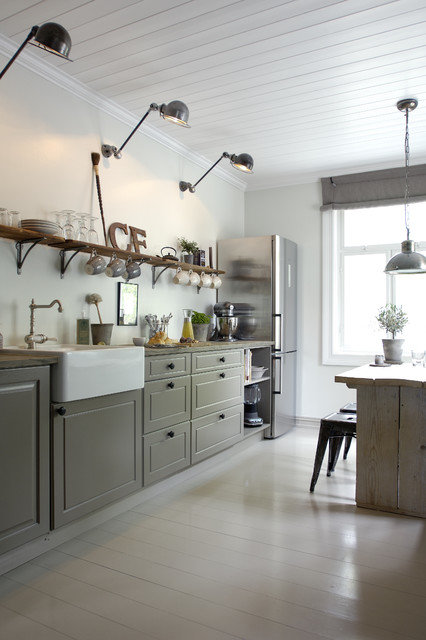 Главной идеей создания дизайна кухни «Norwegian wood» было сделать её как можно легче и светлее.