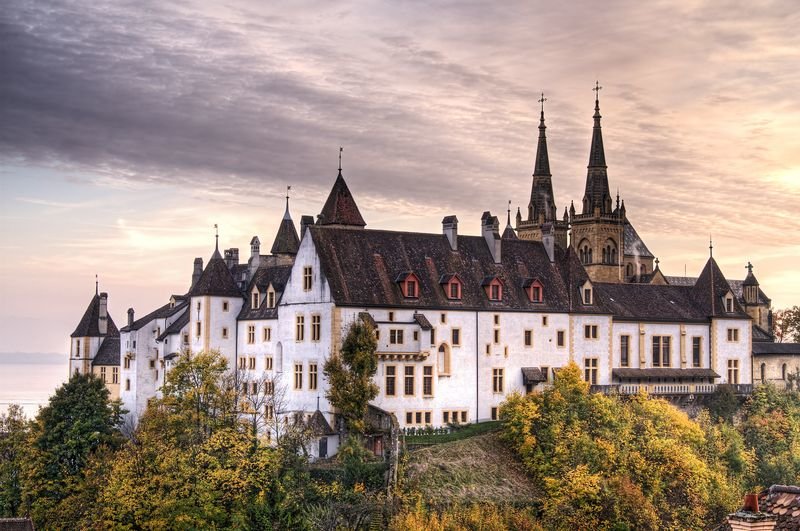 замок нойшванштайн германия фото