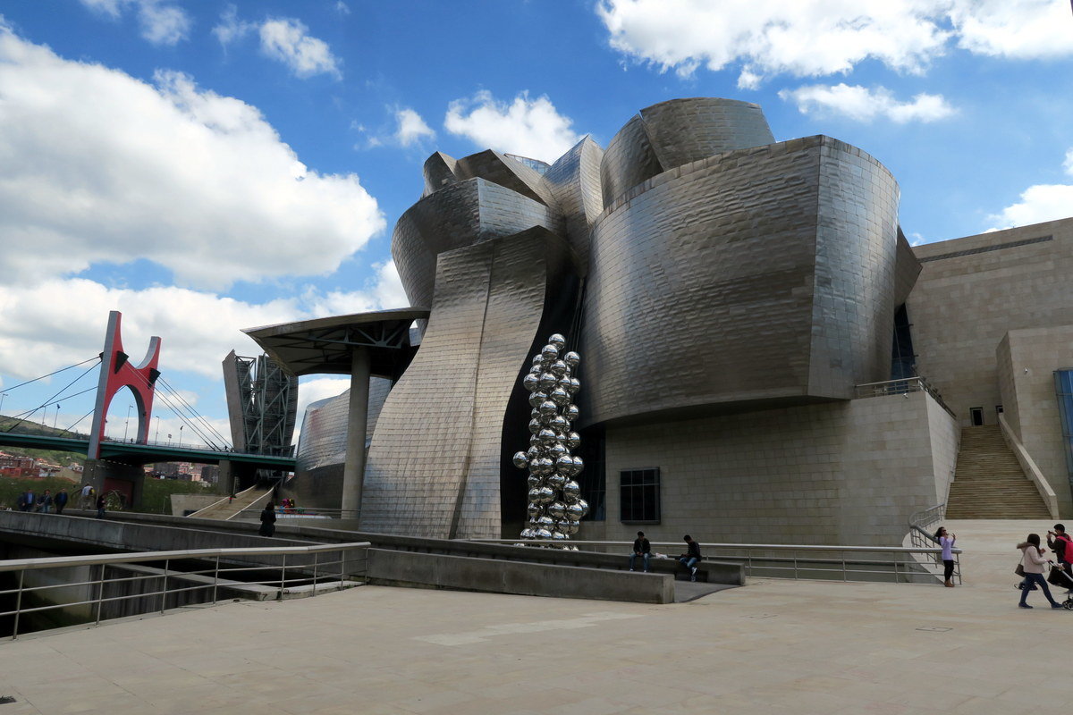 музей гуггенхайма бильбао фото