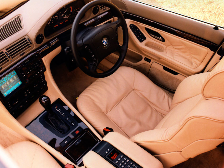 bmw 750il e38 interior фото