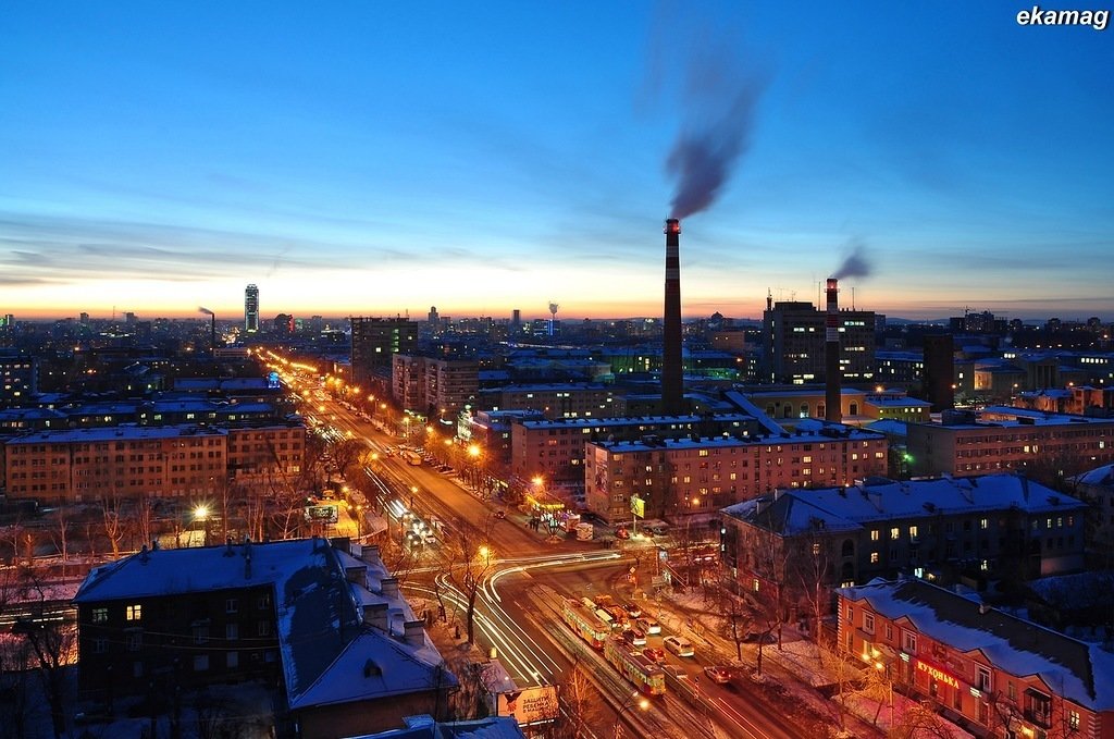 вечерний екатеринбург фото