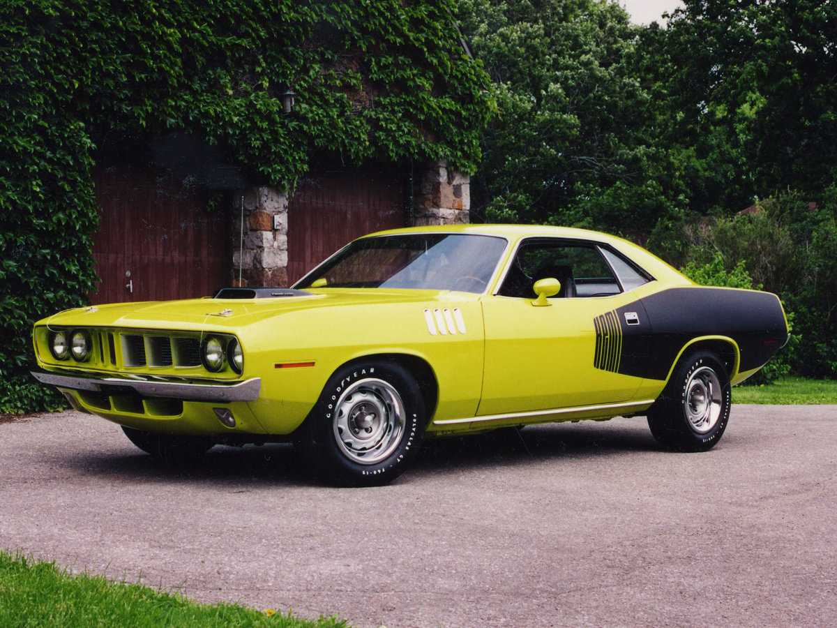 plymouth barracuda 1971 фото