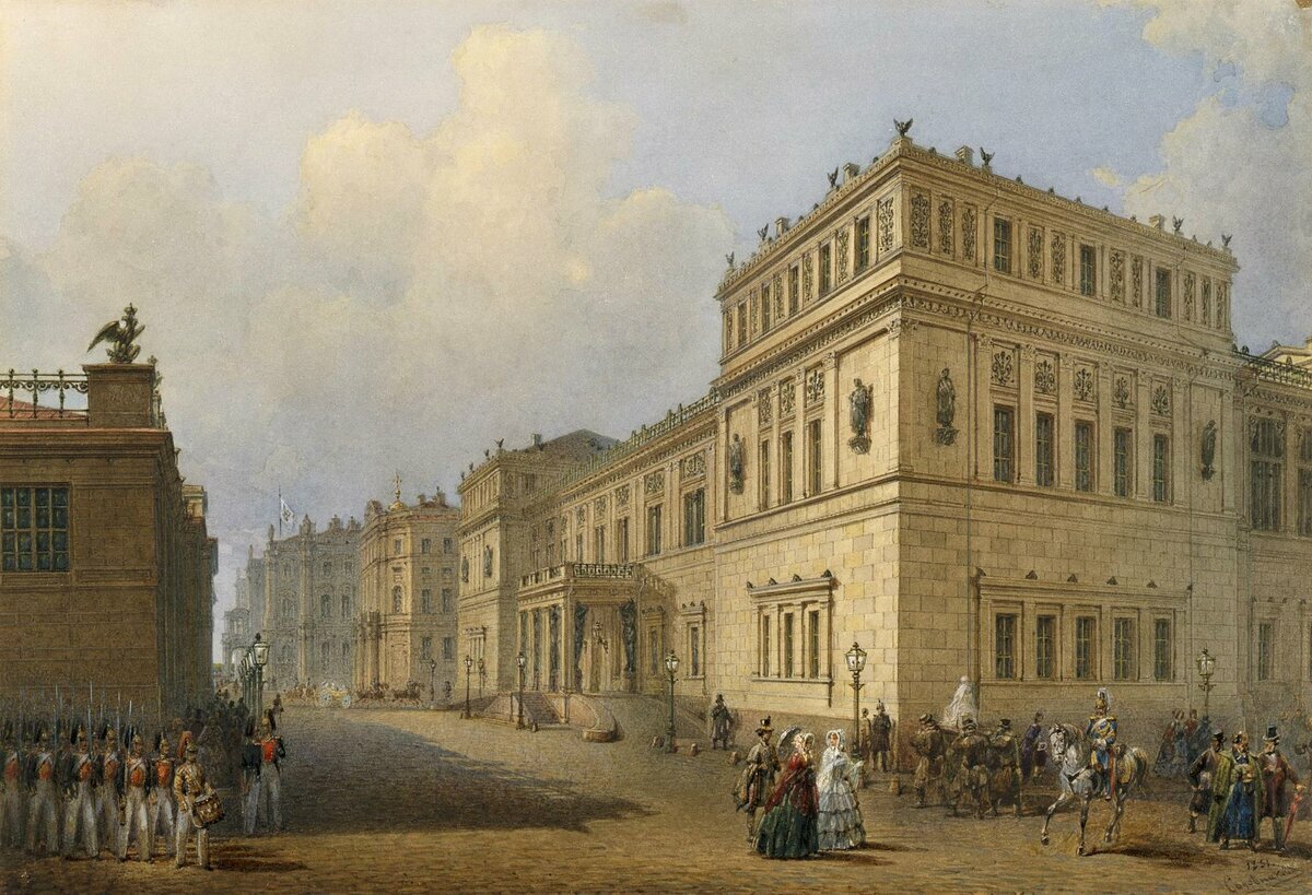 Санкт петербург в середине 19 века