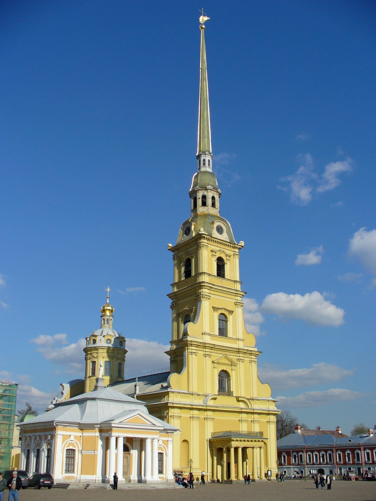 трезини петропавловский собор фото