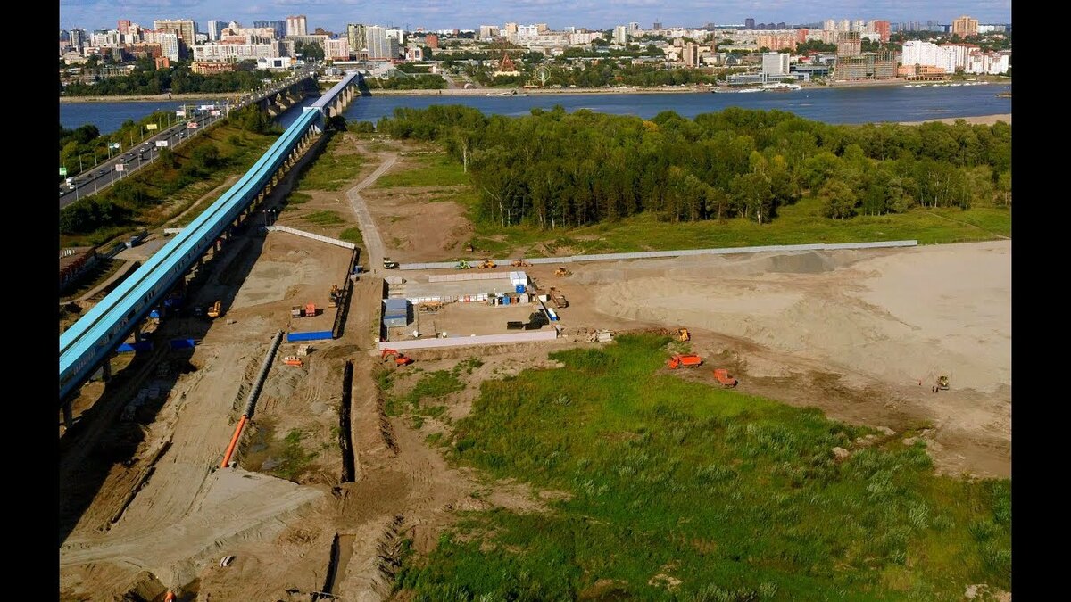 новосибирский мост фото