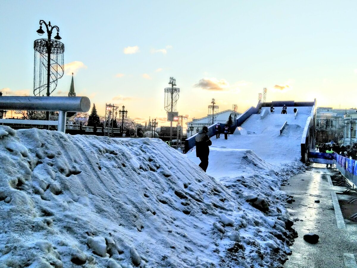 ледяная горка фото