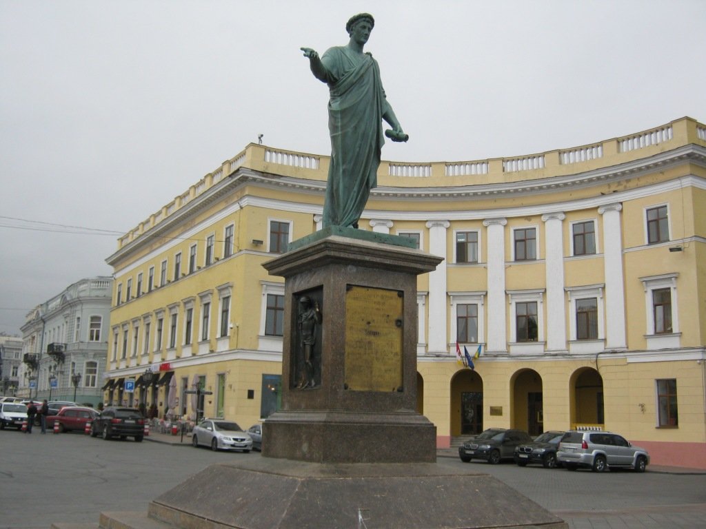 памятник дюку де ришелье фото