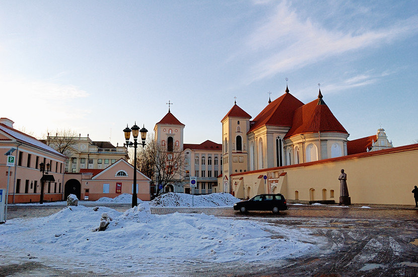 каунас литва зимой фото